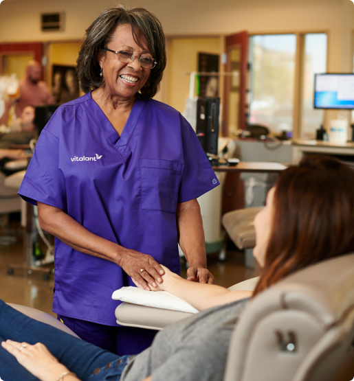 donating blood in Vitalant donation center is essential